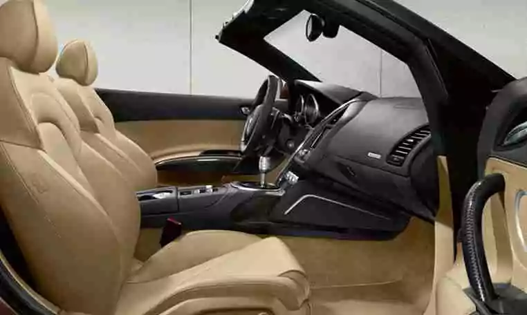 Rent Audi R8 Spyder Dubai 
